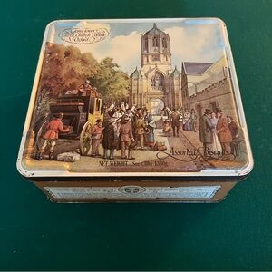 NABISCO Biscuits Collectible Tin Christ Church Oxford England - Vintage